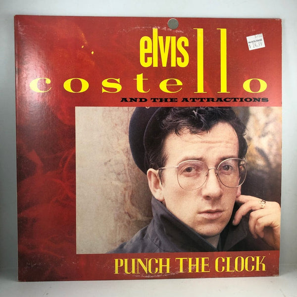 Used Vinyl Elvis Costello and the Attractions - Punch the Clock LP NM/VG++ USED I030822-019