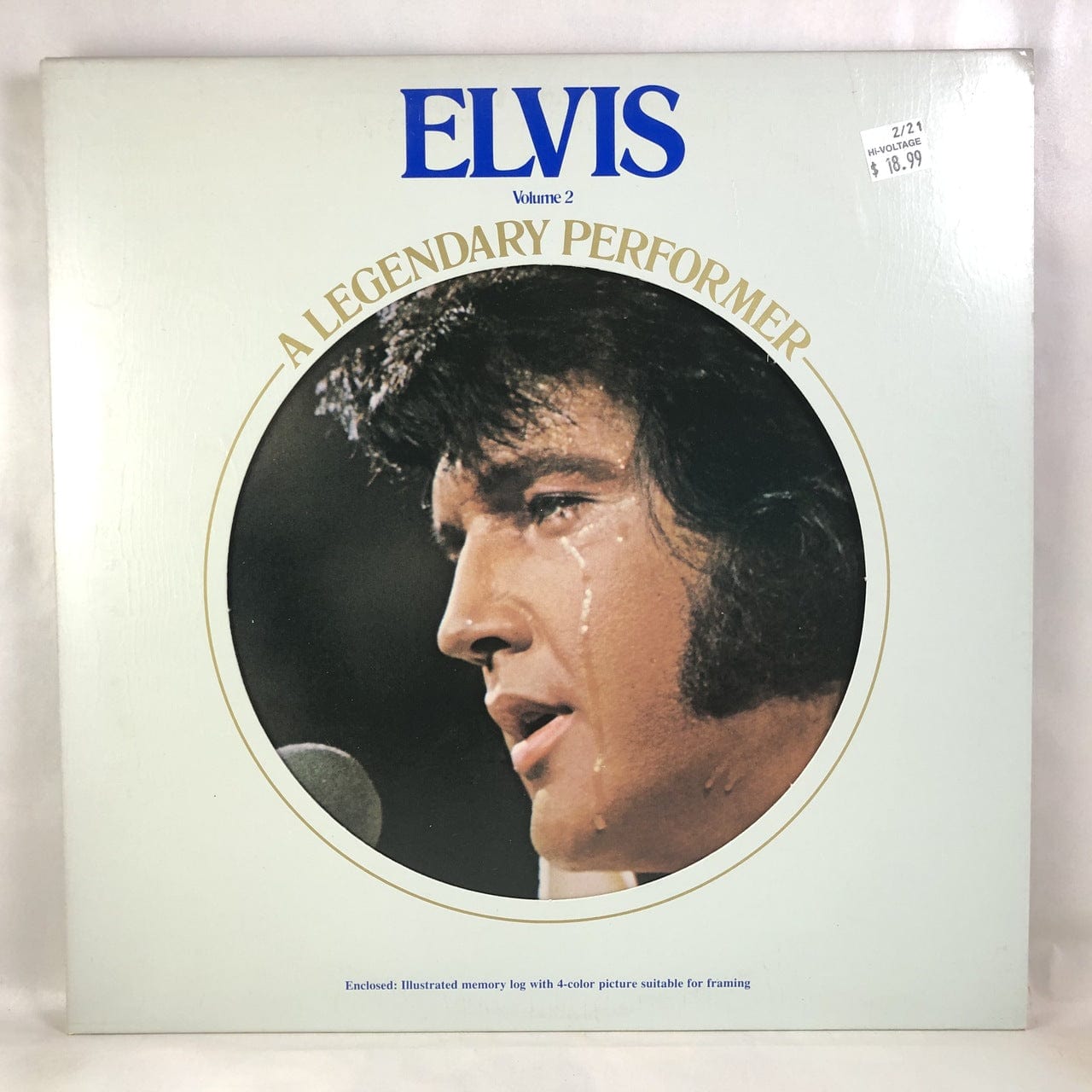 Elvis Presley - A Legendary Performer Volume 2 LP NM-NM USED – Hi 