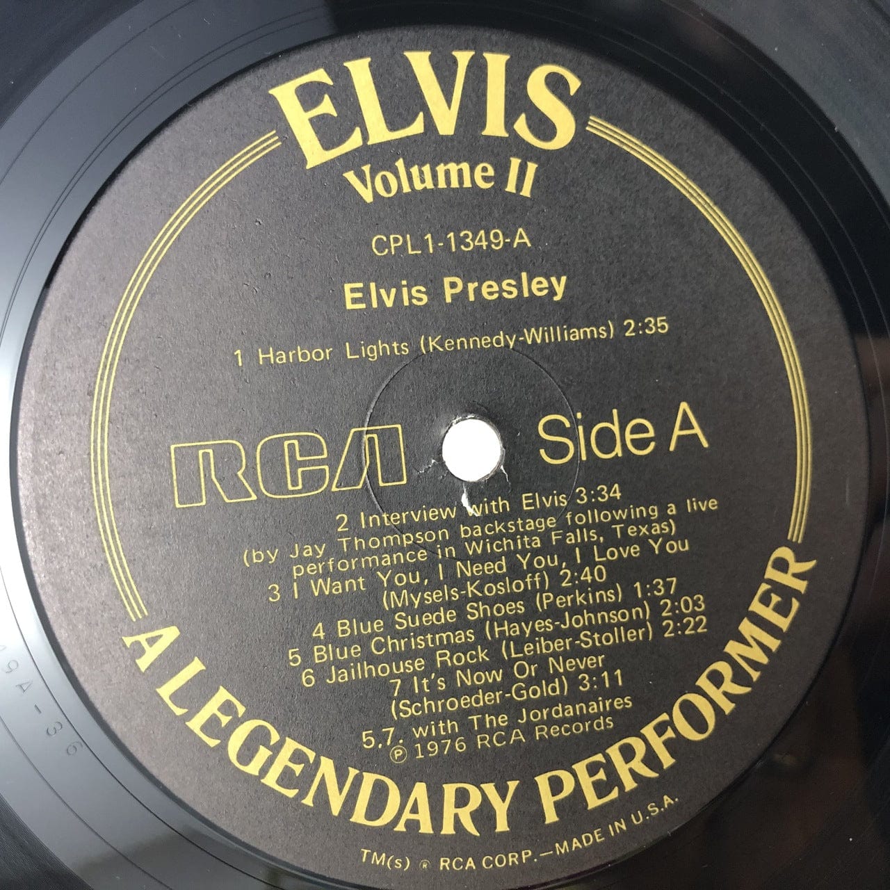 Elvis: A Legendary orders Performer Volume 2