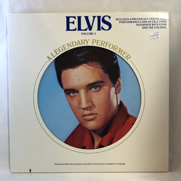 Used Vinyl Elvis Presley - A Legendary Performer Volume 3 LP NM/VG++ USED V2 13696