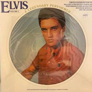 Used Vinyl Elvis Presley – A Legendary Performer - Volume 3 LP USED NOS STILL SEALED Picture Disc J091522-12