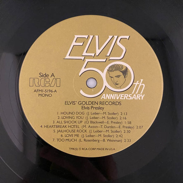 Used Vinyl Elvis Presley – Elvis' Golden Records LP USED VG++/VG+ 1984 Pressing J080224-02