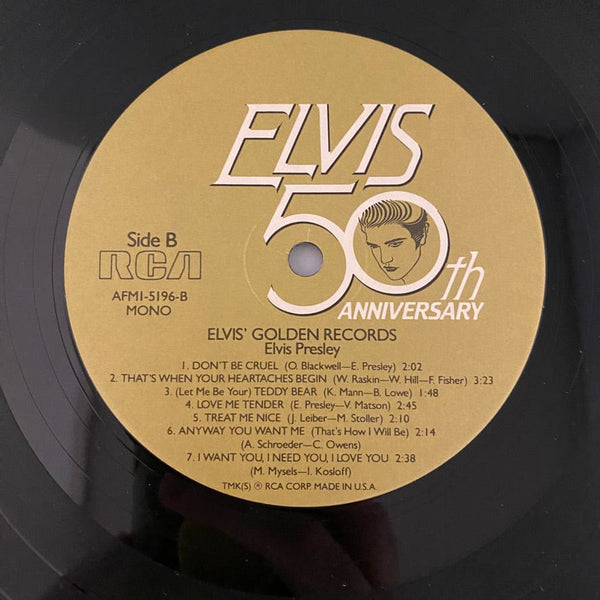 Used Vinyl Elvis Presley – Elvis' Golden Records LP USED VG++/VG+ 1984 Pressing J080224-02