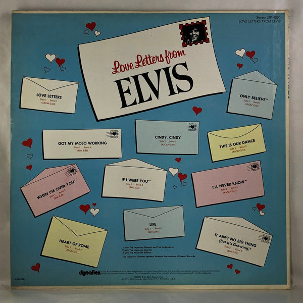 Used Vinyl Elvis Presley - Love Letters From Elvis LP VG++/VG++ USED 13348