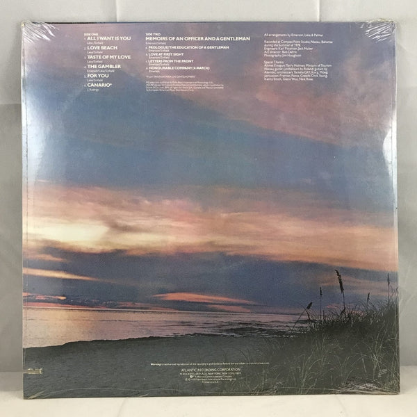 Used Vinyl Emerson Lake & Palmer - Love Beach LP SEALED NOS 1555