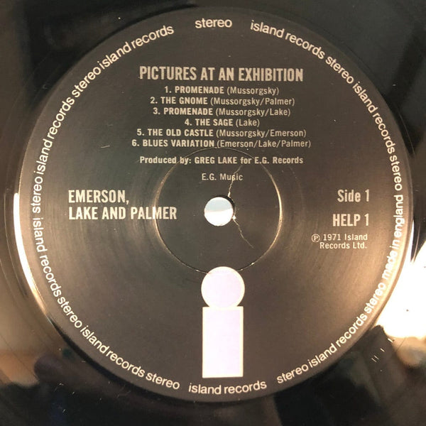 Used Vinyl Emerson Lake & Palmer - Pictures at an Exhibition LP VG++/NM 1971 UK Import USED I120721-013