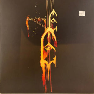 Used Vinyl Emperor – Live Inferno 2LP USED NM/NM Orange Vinyl J091922-13
