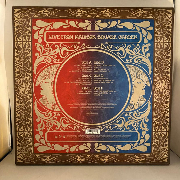 Used Vinyl Eric Clapton And Steve Winwood – Live From Madison Square Garden 3LP Box Set USED VG++/VG++ J101424-08