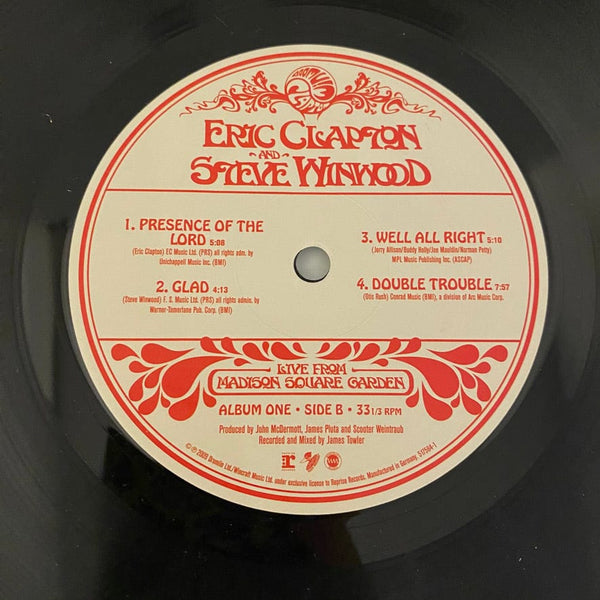 Used Vinyl Eric Clapton And Steve Winwood – Live From Madison Square Garden 3LP Box Set USED VG++/VG++ J101424-08