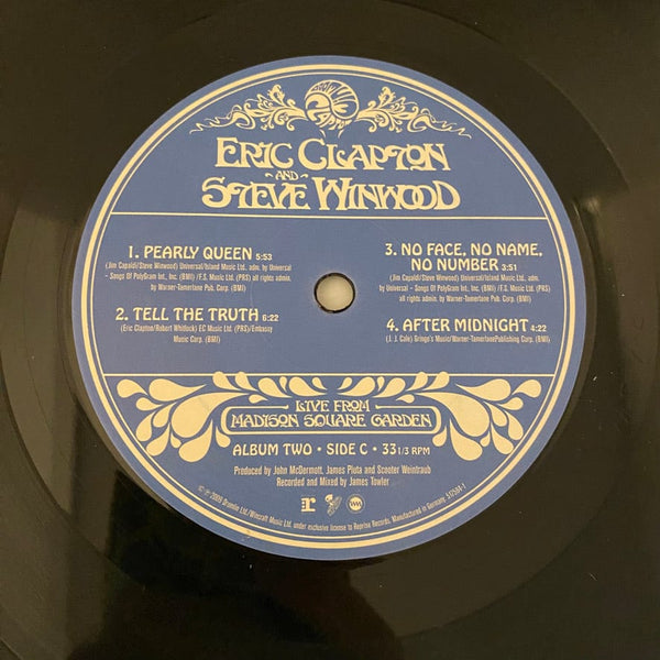 Used Vinyl Eric Clapton And Steve Winwood – Live From Madison Square Garden 3LP Box Set USED VG++/VG++ J101424-08