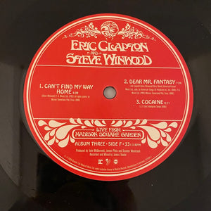 Used Vinyl Eric Clapton And Steve Winwood – Live From Madison Square Garden 3LP Box Set USED VG++/VG++ J101424-08