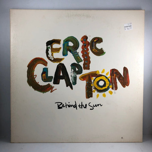 Used Vinyl Eric Clapton - Behind the Sun LP VG+/VG++ USED I022622-014