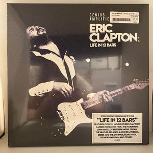 Used Vinyl Eric Clapton – Life In 12 Bars 4LP Box Set USED NOS STILL SEALED J101424-07