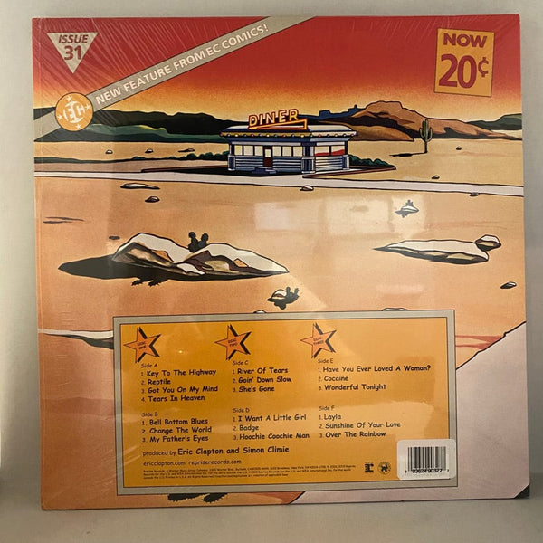 Used Vinyl Eric Clapton – One More Car, One More Rider 3LP USED NOS STILL SEALED 2019 RSD Clear Vinyl J101424-03