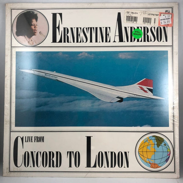 Used Vinyl Ernestine Anderson - Live From Concord to London LP SEALED NOS USED W042422-06