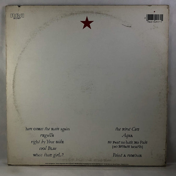 Used Vinyl Eurythmics - Touch LP NM-G USED 11779