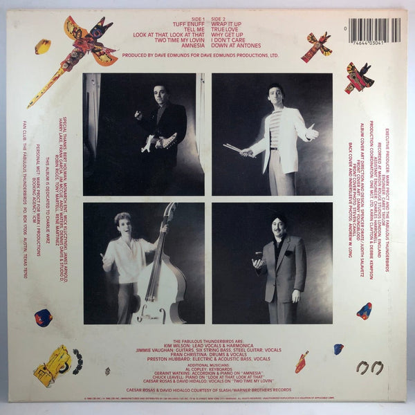 Used Vinyl Fabulous Thunderbirds - Tuff Enuff LP NM/VG++ USED 14743
