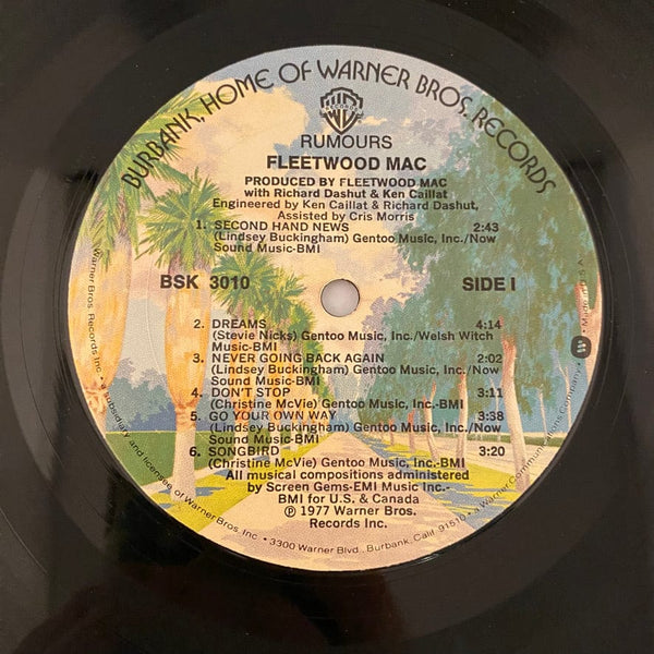 Used Vinyl Fleetwood Mac – Rumours LP USED VG++/VG+ 1977 Pressing J071424-08