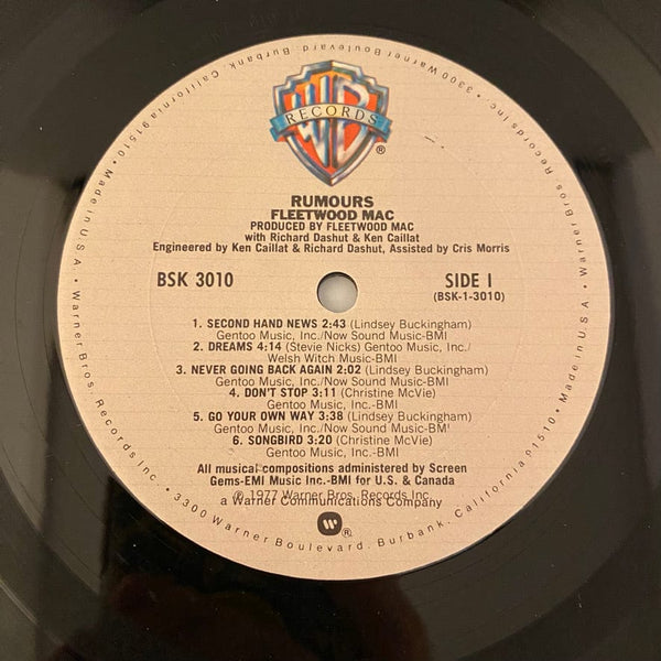 Used Vinyl Fleetwood Mac – Rumours LP USED VG+/VG+ Club Edition J070524-08