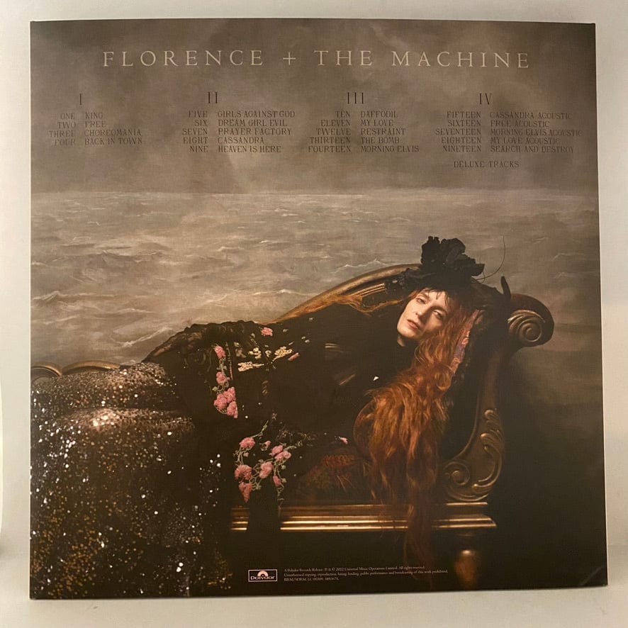 Florence The Machine Dance Fever Deluxe Edition Black Vinyl Box Set store 2LP w Poster