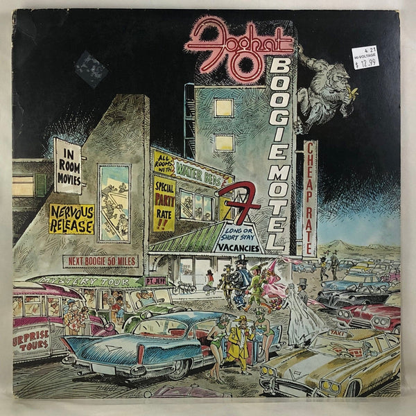 Used Vinyl Foghat - Boogie Motel LP VG+/VG USED 13369