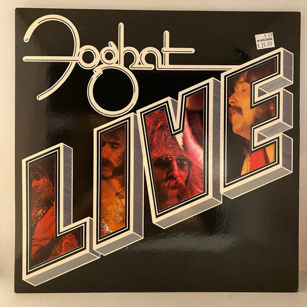 Used Vinyl Foghat – Live LP USED NM/VG J091823-10