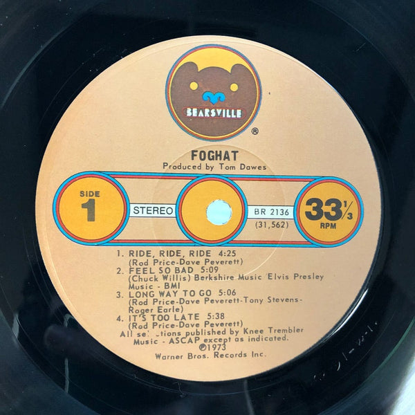 Used Vinyl Foghat - Self Titled LP VG++/VG++ USED 021122-015