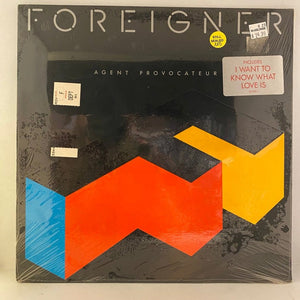 Used Vinyl Foreigner – Agent Provocateur LP USED NOS STILL SEALED VG Sleeve J081023-11