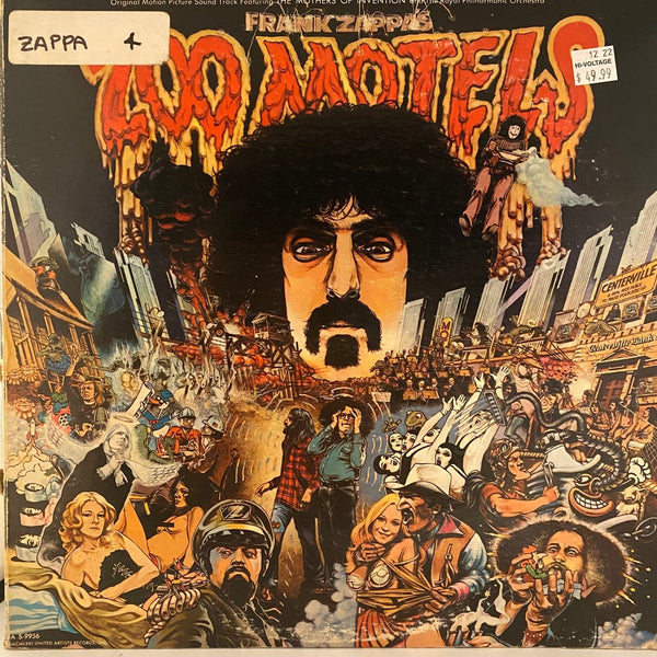 Used Vinyl Frank Zappa – 200 Motels 2LP USED VG+/VG J010223-08