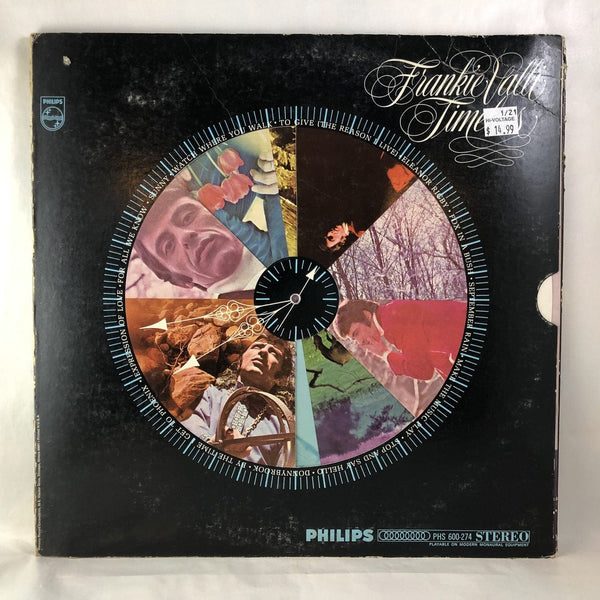 Used Vinyl Frankie Valli - Timeless LP Spinning Wheel Cover NM-VG USED 9397