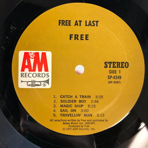 Used Vinyl Free - Free At Last LP VG++/VG++ USED I121421-028