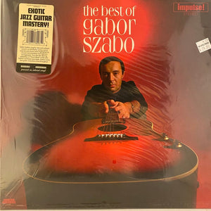 Used Vinyl Gabor Szabo – The Best Of Gabor Szabo LP USED NM/NM Red Vinyl J041623-05