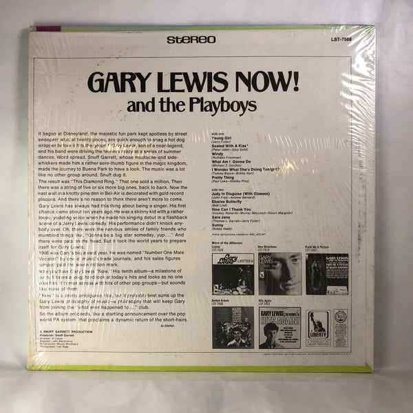 Used Vinyl Gary Lewis and the Playboys - Now LP Shrink NM-NM USED 9118