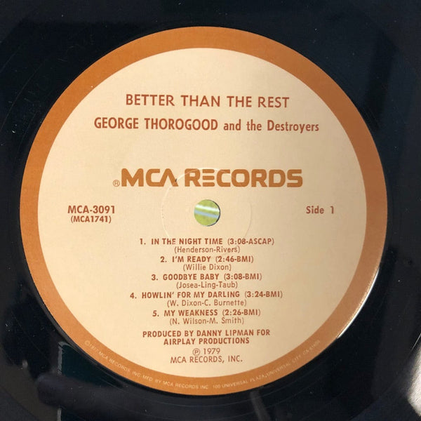 Used Vinyl George Throrgood - Better than the Rest LP VG++/VG++ USED I121021-035