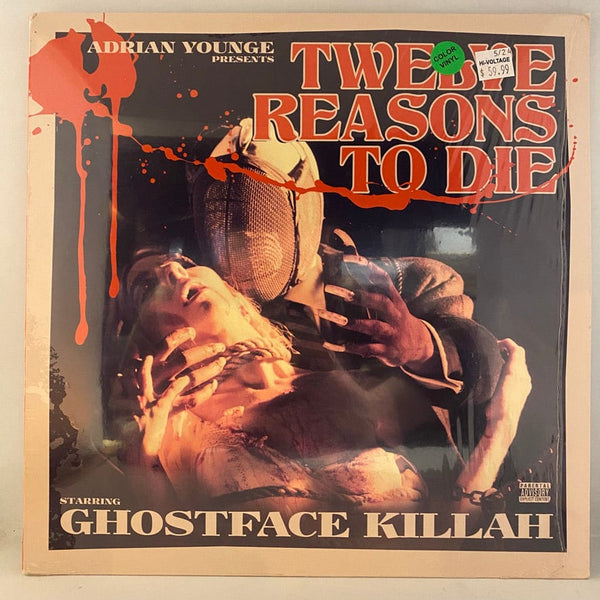 Used Vinyl Ghostface Killah And Adrian Younge – Twelve Reasons To Die LP USED NM/VG++ Red/Clear Vinyl J052024-11
