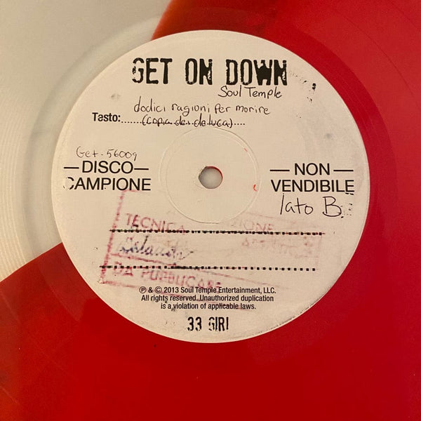 Used Vinyl Ghostface Killah And Adrian Younge – Twelve Reasons To Die LP USED NM/VG++ Red/Clear Vinyl J052024-11