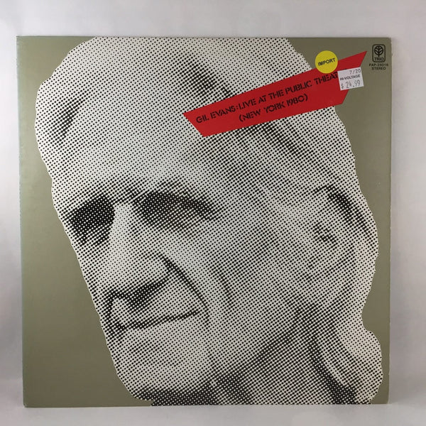 Used Vinyl Gil Evans - Live at the Public Theater (New York 1980) LP Japanese Import NM-NM USED 4820