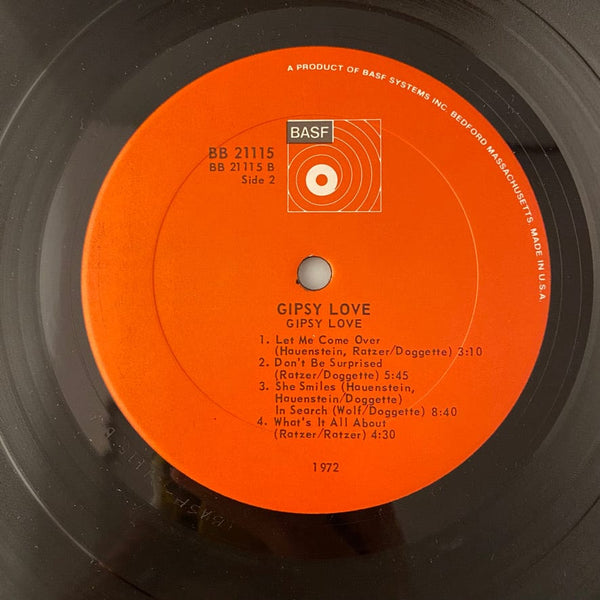 Used Vinyl Gipsy Love – Gipsy Love LP USED NM/VG J012123-01