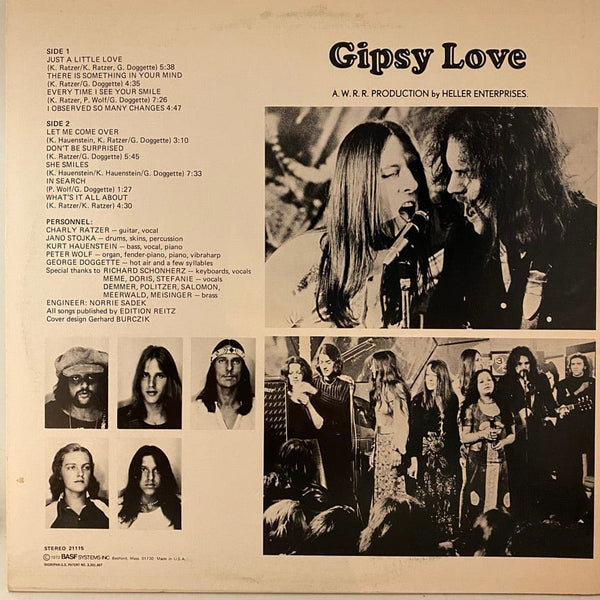 Used Vinyl Gipsy Love – Gipsy Love LP USED NM/VG J012123-01