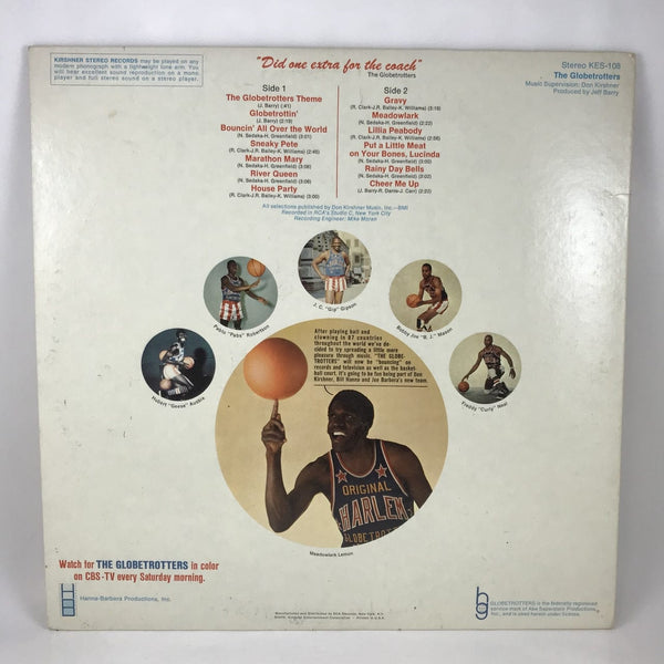 Used Vinyl Globe-Trotters LP Pop-Up Cover USED VG-VG+ Harlem Globetrotters 2293