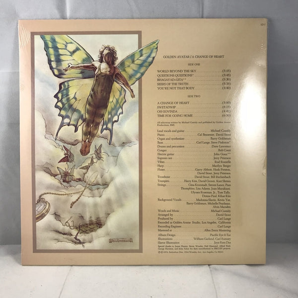Used Vinyl Golden Avatar - Change Of Heart LP SEALED NOS 2045