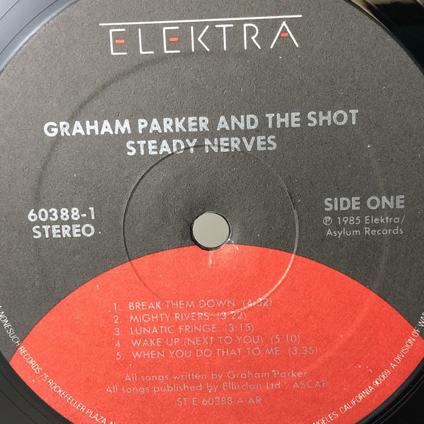 Used Vinyl Graham Parker and the Shot - Steady Nerves LP NM-VG+ USED 12972