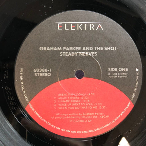 Used Vinyl Graham Parker and the Shot - Steady Nerves LP VG++/VG++ USED I121321-001