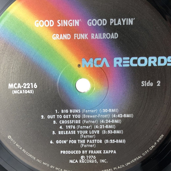 Used Vinyl Grand Funk Railroad - Good Singin Good Playin LP Promo VG++-VG++ USED 12053