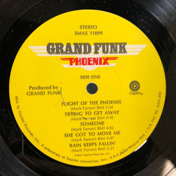 Used Vinyl Grand Funk Railroad - Phoenix LP VG++/VG+ USED I010922-017