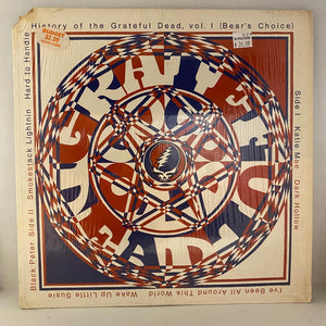 Used Vinyl Grateful Dead – History Of The Grateful Dead, Vol. 1 (Bear's Choice) LP USED VG+/VG+ 1973 Pressing J033124-15