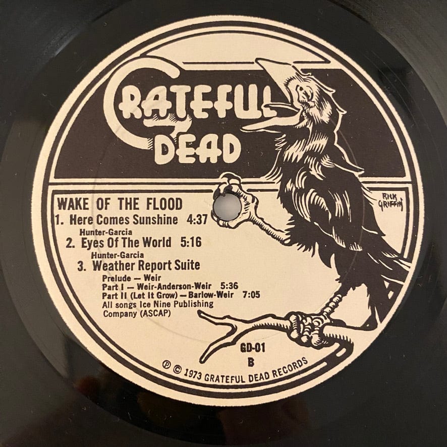 Grateful Dead – Wake Of The Flood LP USED VG+/VG+