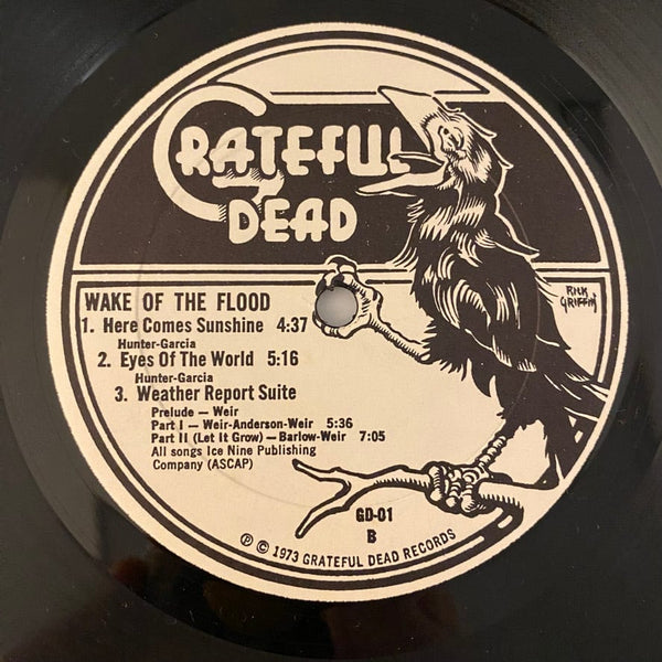 Used Vinyl Grateful Dead – Wake Of The Flood LP USED VG+/VG+ J021323-06