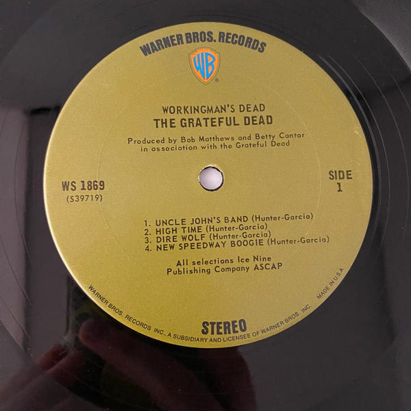 Used Vinyl Grateful Dead – Workingman's Dead LP USED VG+/VG+ 1970 Pressing J060724-01