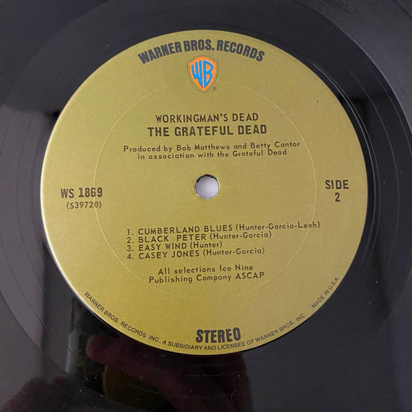 Used Vinyl Grateful Dead – Workingman's Dead LP USED VG+/VG+ 1970 Pressing J060724-01